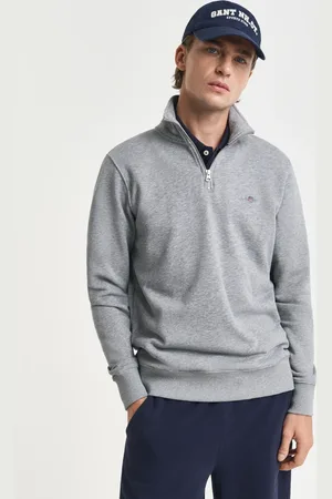 GANT Men Shield Half-Zip Sweatshirt (S)