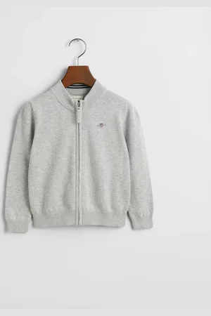 GANT Kids Kids Shield Cotton Zip Cardigan (92)
