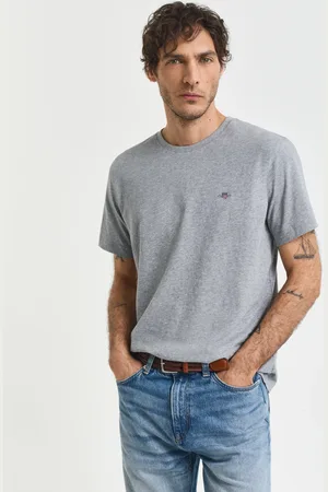 GANT Men Regular Fit Shield T-Shirt (XXS)