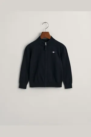 GANT Kids Kids Shield Cotton Zip Cardigan (92)