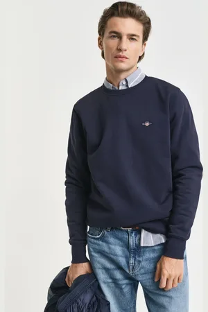 GANT Men Shield Crew Neck Sweatshirt (S)