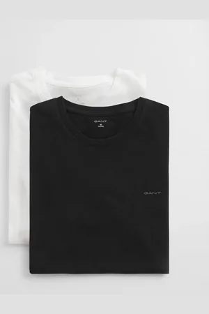 GANT Men 2-Pack Crew Neck T-Shirts (S)