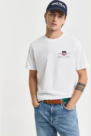GANT Men Embroidered Archive Shield T-Shirt (S)