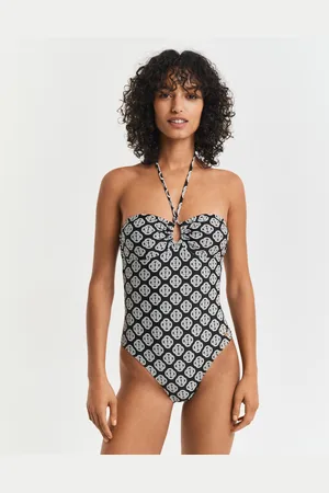 GANT Women Monogram Print Swimsuit (XS)