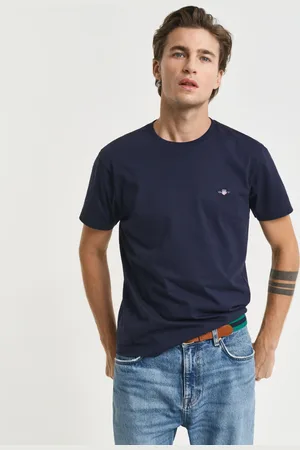 GANT Men Slim Fit Shield T-Shirt (S)