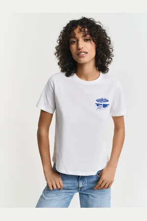GANT Women Graphic T-Shirt (XS)