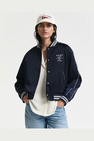 GANT Women Satin Varsity Jacket (XS)