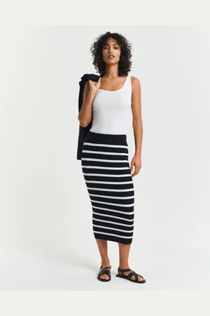 GANT Women Striped Knitted Skirt (XS)