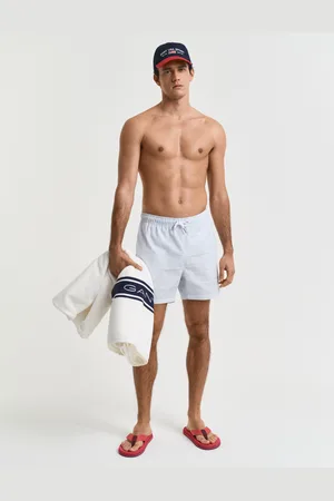 GANT Men Seersucker Swim Shorts (S)