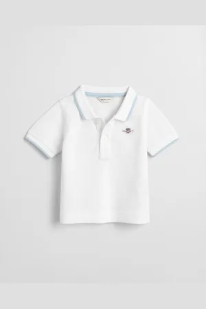 GANT Kids Baby Contrast Tipped Piqué Rugger (68)