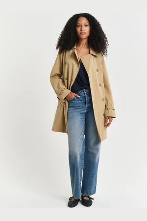 GANT Women Cotton Trench Coat (XS)