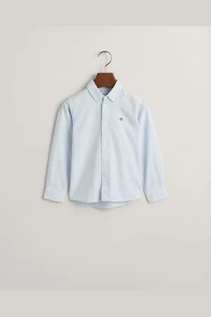 GANT Kids Kids Shield Striped Oxford Shirt (92)