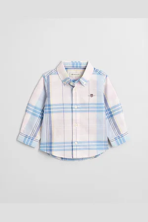 GANT Kids Baby Checked Oxford Shirt (68)