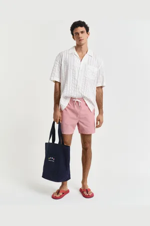 GANT Men Seersucker Swim Shorts (S)