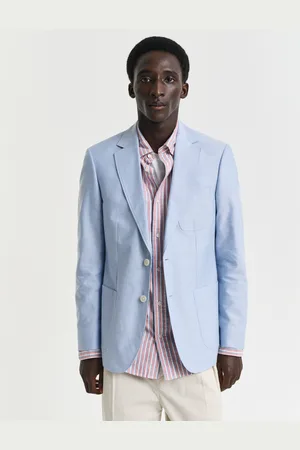 GANT Men Slim Fit Oxford Blazer (46)