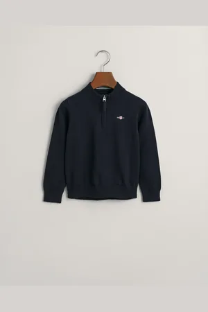 GANT Kids Kids Shield Cotton Half-Zip Sweater (110/116)
