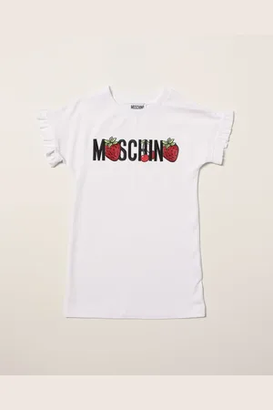 Moschino Kid dress with strawberry print