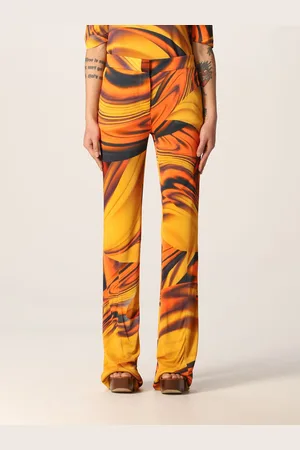 The Attico Rachel DropàDrop Go Live printed trousers