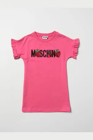 Moschino Kid dress with strawberry print