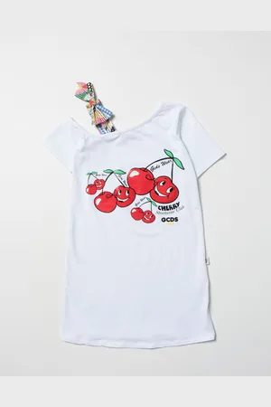 GCDS Gcds t-shirt dress with cherry print