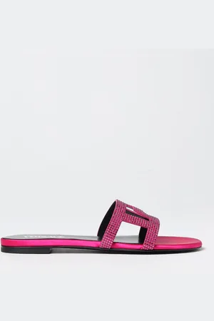 VERSACE Flat Sandals Woman colour