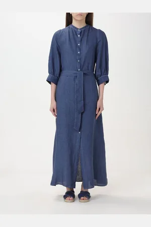 120% Lino Dress Woman colour