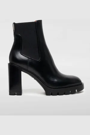 santoni Flat Ankle Boots Woman colour