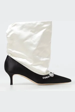 Manolo Blahnik Flat Ankle Boots Woman colour