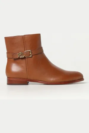 Ralph Lauren Flat Ankle Boots Woman colour