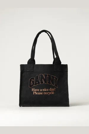 Ganni Tote Bags Woman colour