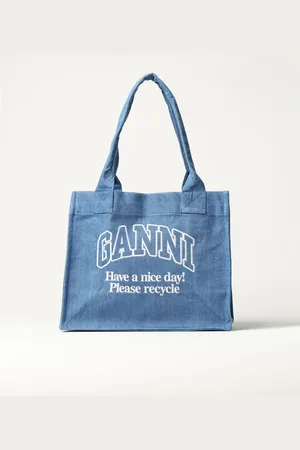 Ganni Tote Bags Woman colour