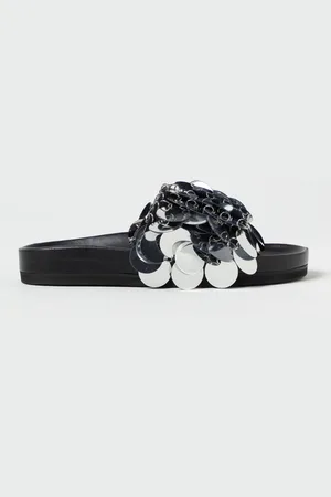 Paco rabanne Flat Sandals Woman colour