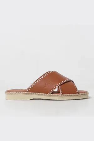 Hogan Flat Sandals Woman colour