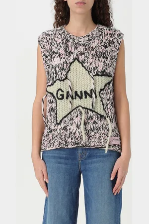 Ganni Waistcoat Woman colour