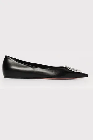 Amina Muaddi Ballet Pumps Woman colour
