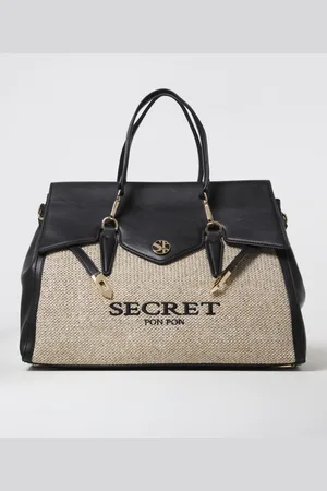 Secret pon pon Tote Bags Woman colour