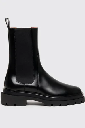santoni Flat Ankle Boots Woman colour
