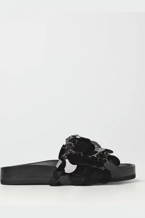 Paco rabanne Flat Sandals Woman colour
