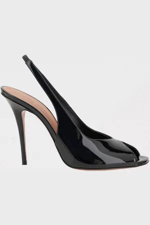Amina Muaddi Heeled Sandals Woman color