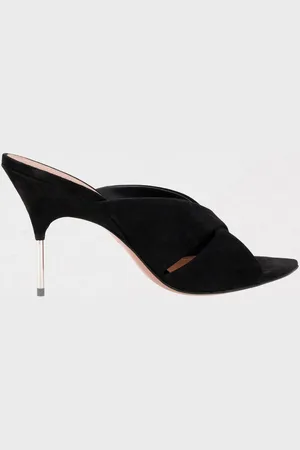 Amina Muaddi Heeled Sandals Woman color
