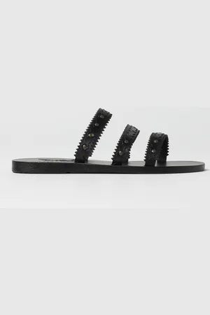 Ancient Greek Sandals Flat Sandals Woman color