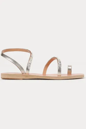 Ancient Greek Sandals Flat Sandals Woman color