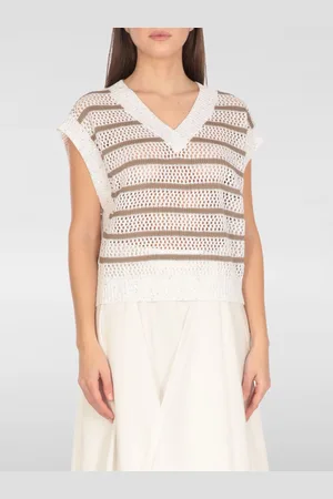 Brunello Cucinelli Waistcoat Woman color