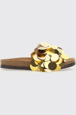 Paco rabanne Flat Sandals Woman color