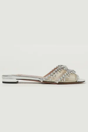 Aquazzura Flat Sandals Woman color