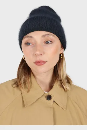Glassworks London Deep Mohair Beanie Hat