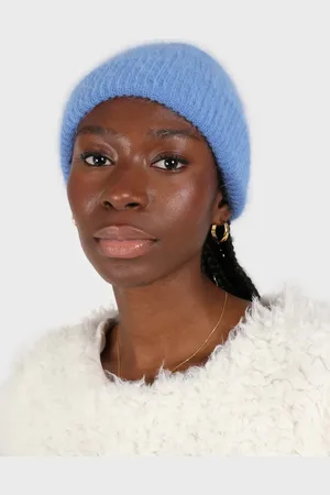 Glassworks London Bright Mohair Beanie Hat