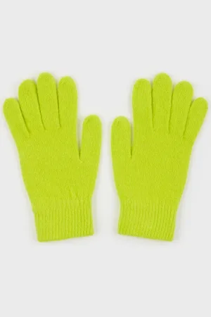 Glassworks London Neon Mohair Gloves