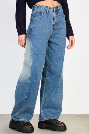 Glassworks London Rounded Side Panel Jeans