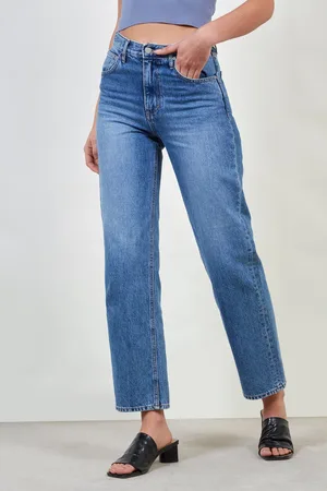 Glassworks London Washed Straight Leg Jeans
